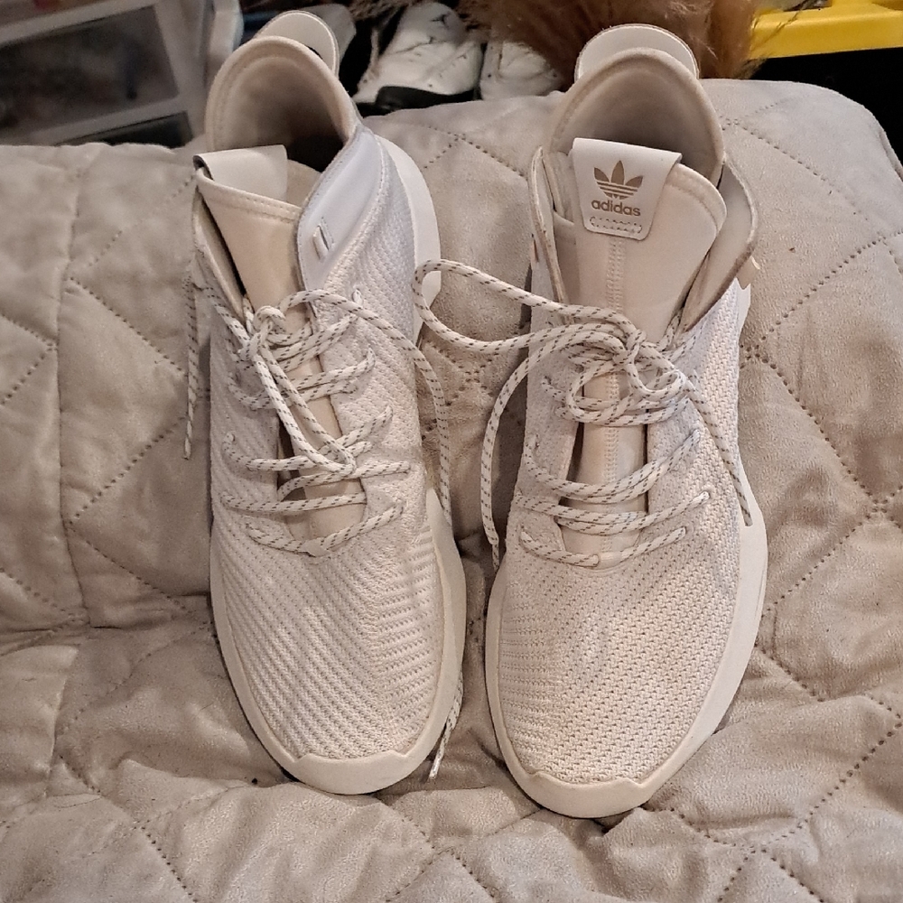 Adidas Off-White Mesh Sneakers